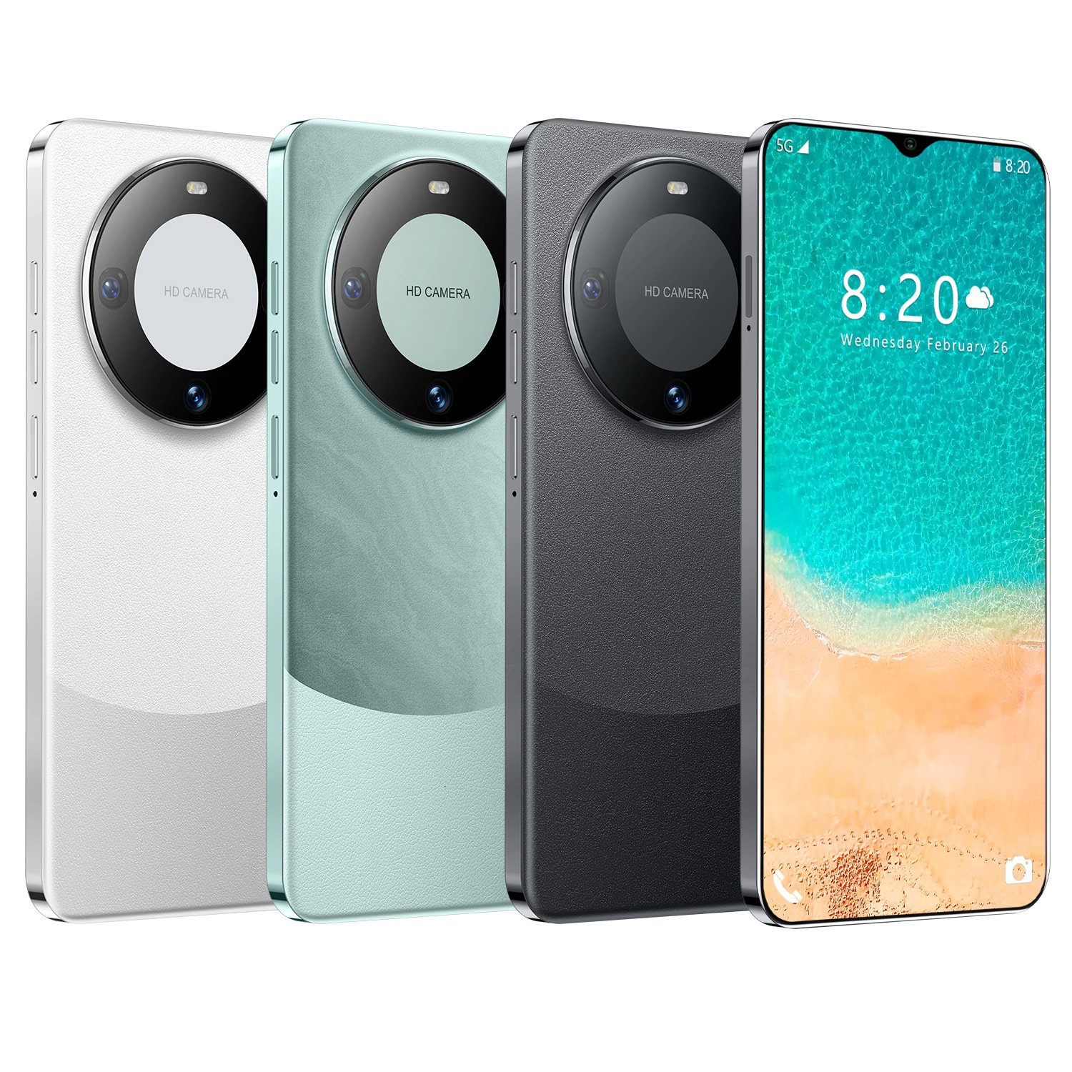 2024New Arrival Mate 60 Pro Smartphone 6.3Inch 16GB ROM Google Play Store Mobilephone 2400mAh Battery 3G Network Phone